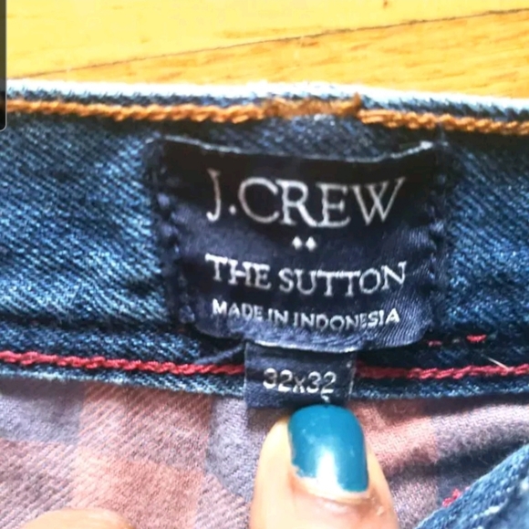 J Crew Fleece Lined Men'sJeans - Picture 2 of 2